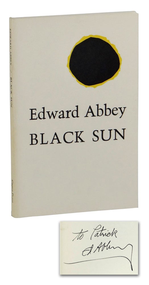 Item #140904106 Black Sun. Edward Abbey.
