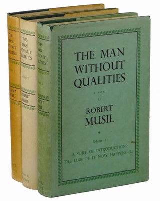 Item #140909011 The Man Without Qualities. Robert Musil