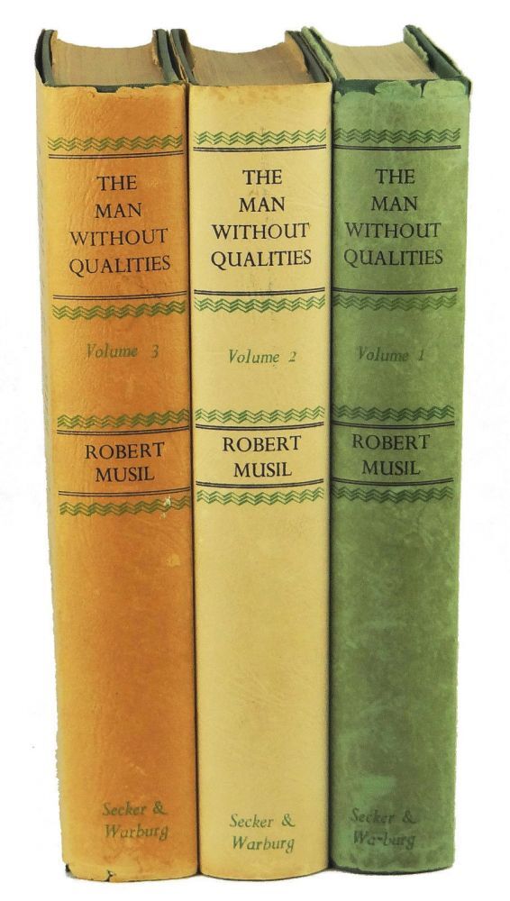 The Man Without Qualities | Robert Musil, Eithne Wilkins, Ernst Kaiser ...