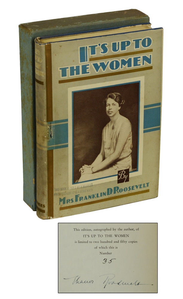 Item #140937176 It's Up to the Women. Eleanor Roosevelt.