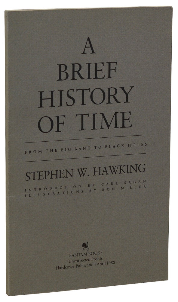 Item #140937249 A Brief History of Time. Stephen Hawking.