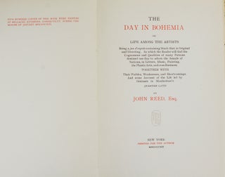 The Day in Bohemia: or Life Among the Artists