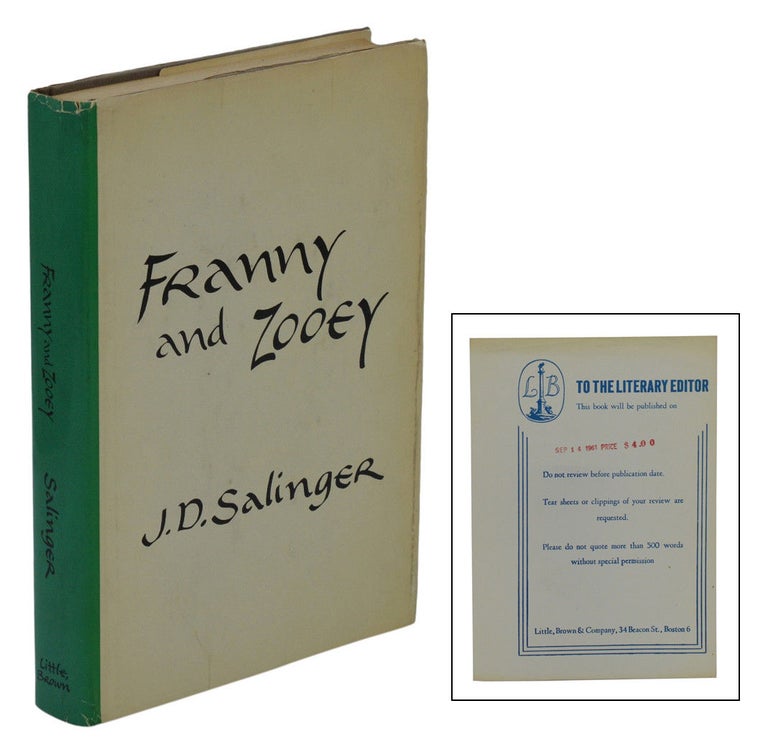 Item #140937320 Franny and Zooey. J. D. Salinger.