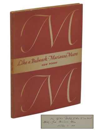 Item #140937334 Like a Bulwark. Marianne Moore