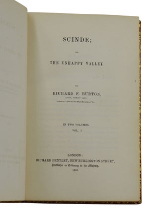 Scinde; or the Unhappy Valley