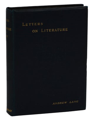 Item #140937361 Letters on Literature. Andrew Lang