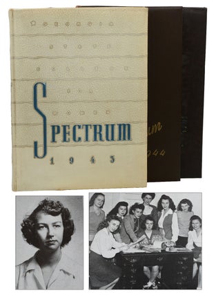 Item #140937379 Georgia State College for Women, The Spectrum 1943, 1944, & 1945 (Three College...