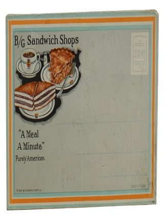 B/G Sandwich Shops "What is a B/G Sandwich Shop?" Fold-Out Ad