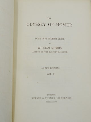 The Odyssey of Homer: Done into English Verse