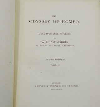 The Odyssey of Homer: Done into English Verse