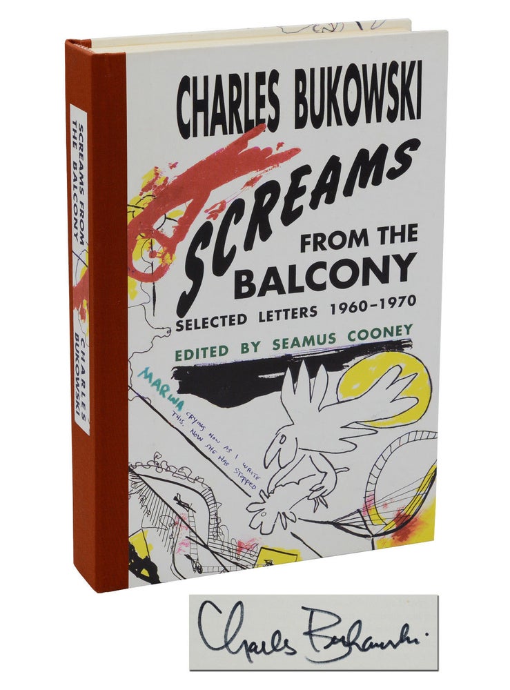 Item #140937623 Screams from the Balcony: Selected Letters 1960-1970. Charles Bukowski, Seamus Cooney.