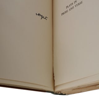 Plays in Prose and Verse