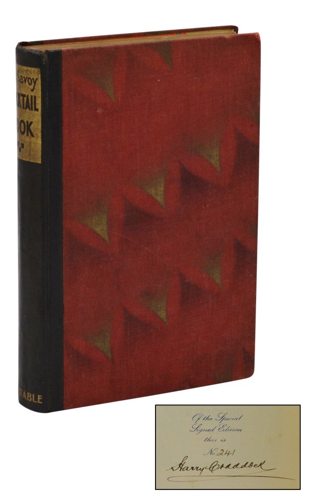 Item #140937772 The Savoy Cocktail Book. Harry Craddock.