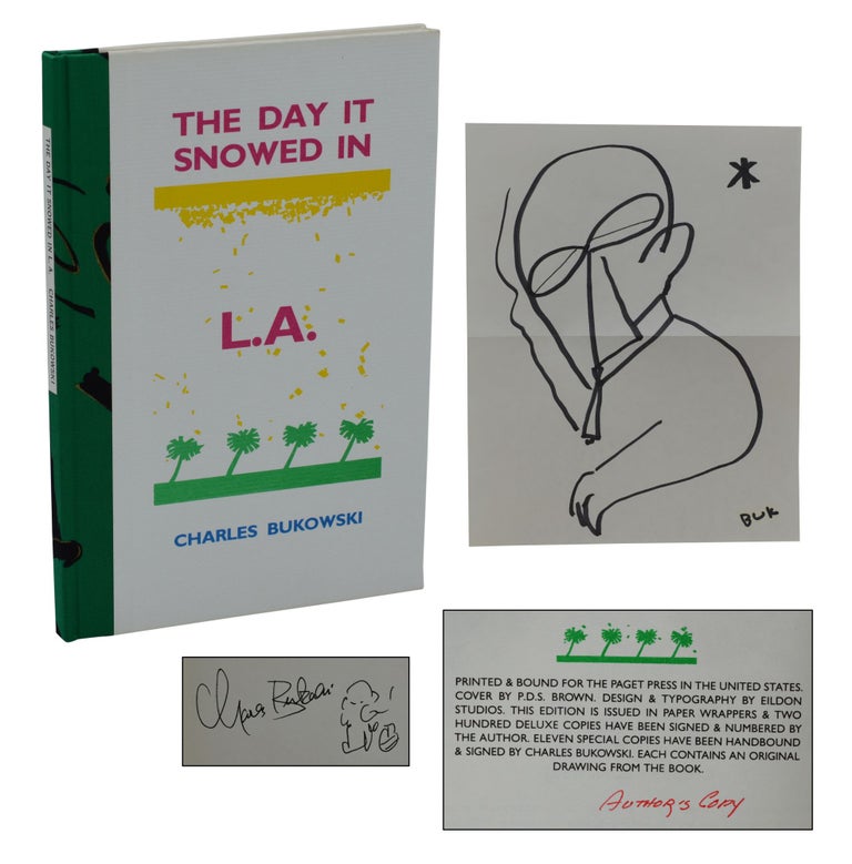 Item #140937841 The Day it Snowed in L.A. Charles Bukowski.