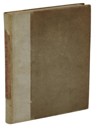 Item #140937865 A Shropshire Lad. A. E Housman