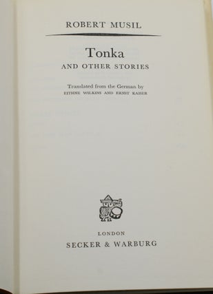 Tonka and Other Stories