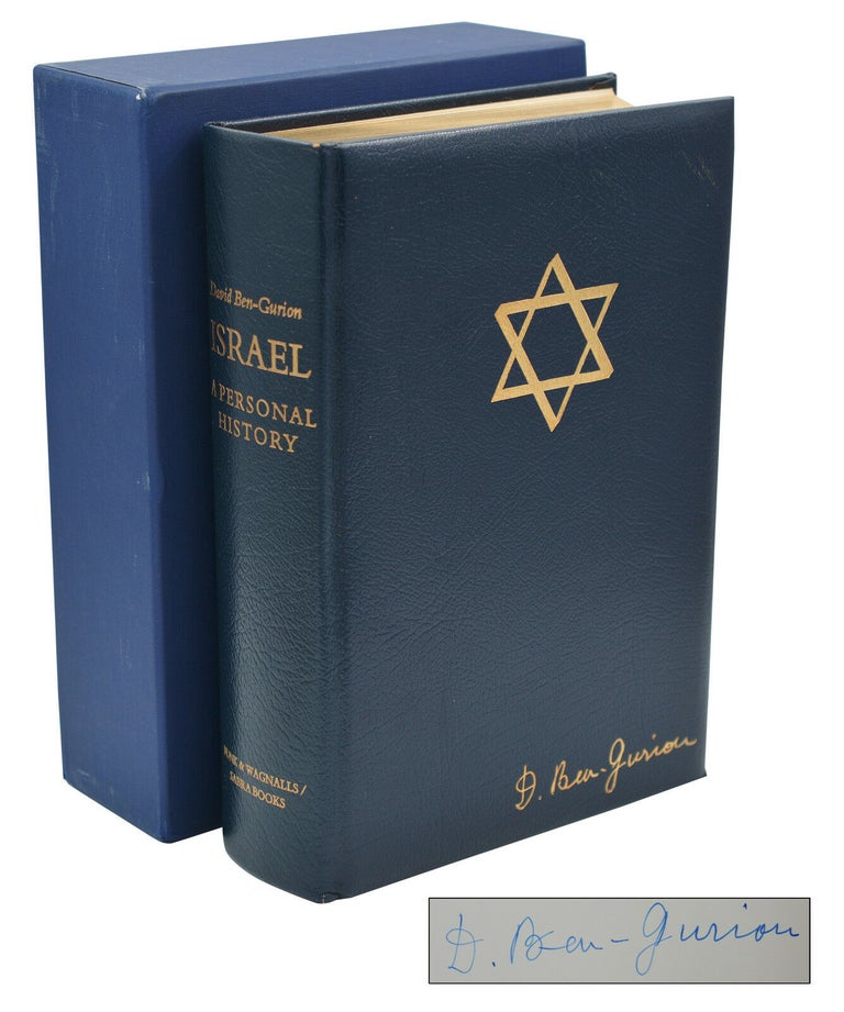 Item #140937919 Israel: A Personal History. David Ben-Gurion.