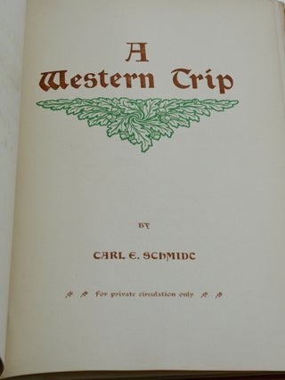 A Western Trip
