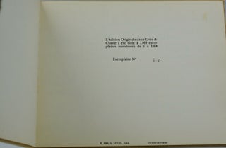 Livre de Chasse