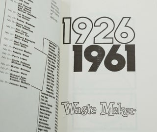 The Waste Maker: 1926-1961