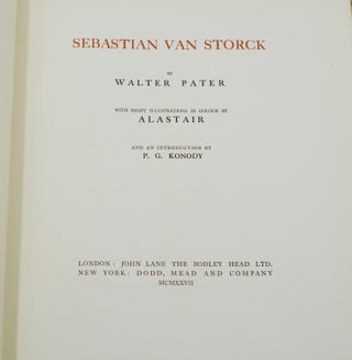 Sebastian Van Storck