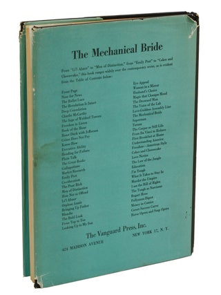 The Mechanical Bride: Folklore of Industrial Man