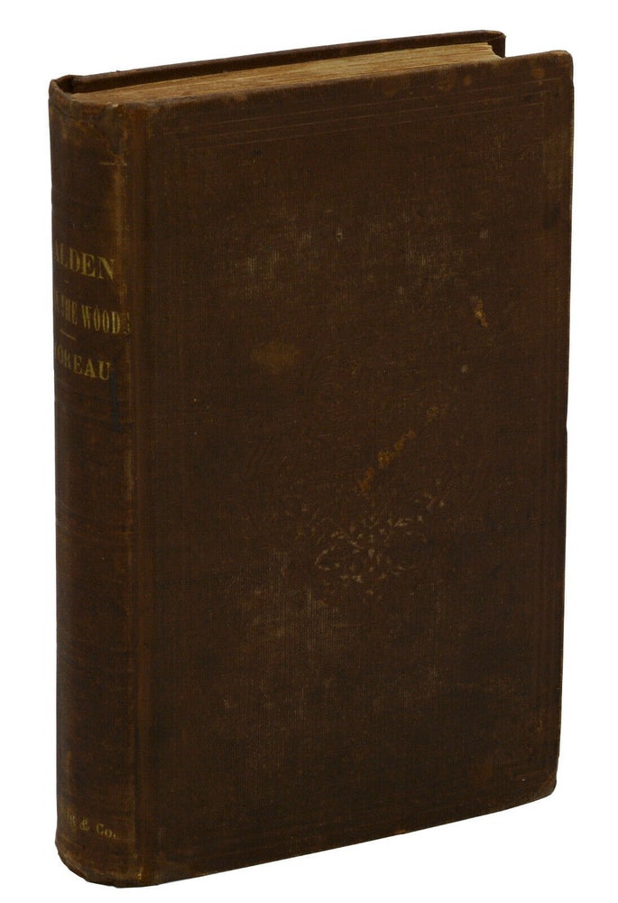 Item #140938270 Walden, or Life in the Woods. Henry David Thoreau.