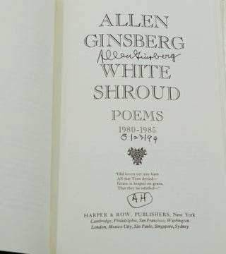 White Shroud: Poems 1980-1985