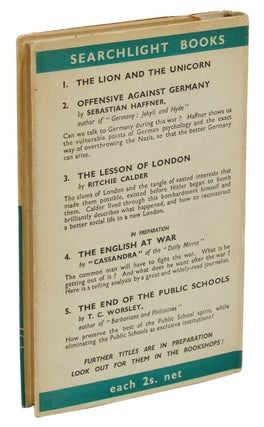 The Lion and the Unicorn: Socialism and the English Genius