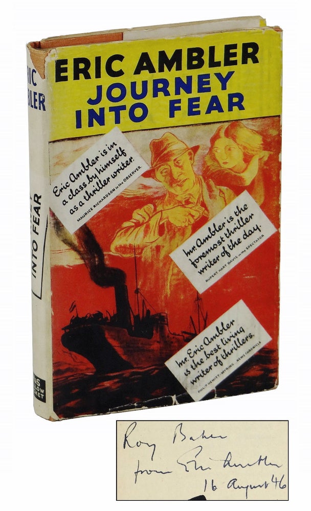 Item #140938431 Journey into Fear. Eric Ambler.