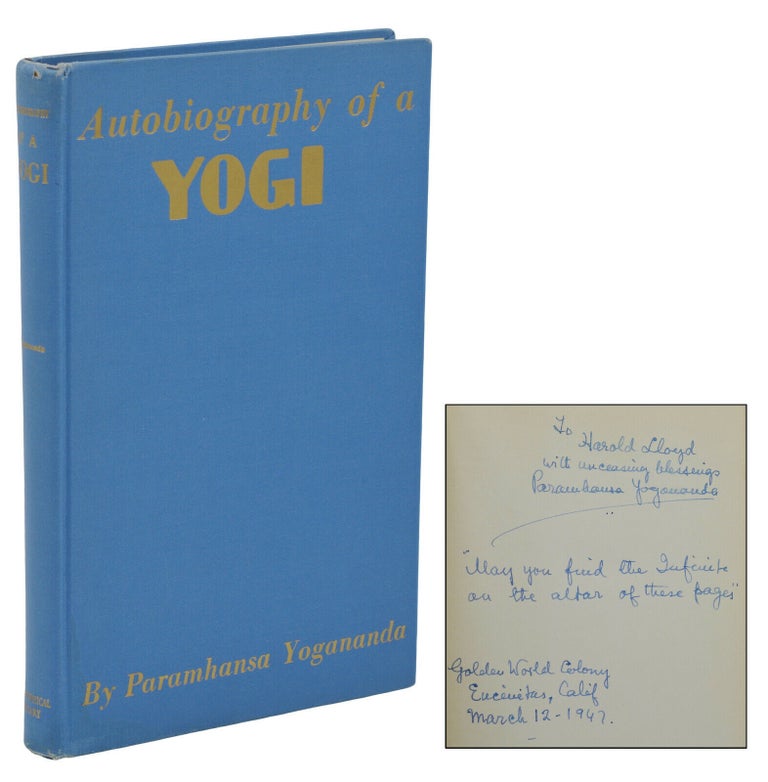 Item #140938512 Autobiography of a Yogi. Paramhansa Yogananda, Paramahansa, Harold Lloyd.