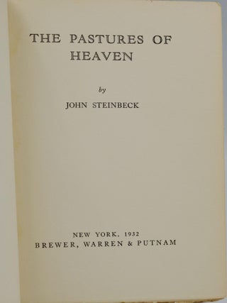 The Pastures of Heaven