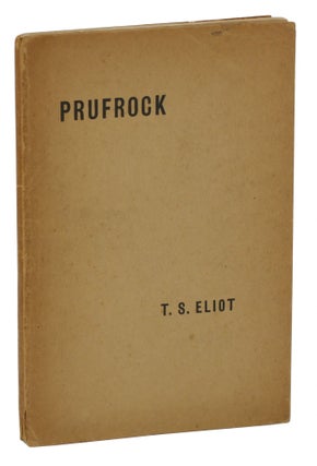 Item #140938594 Prufrock and Other Observations. T. S. Eliot