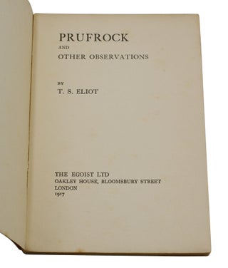 Prufrock and Other Observations
