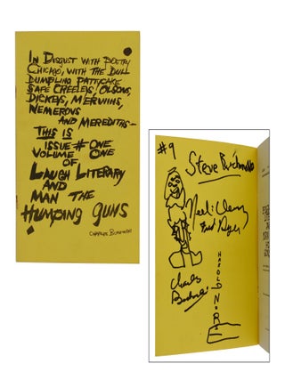 Item #140938613 Laugh Literary and Man the Humping Guns: Volume One, Issue One. Charles Bukowski,...