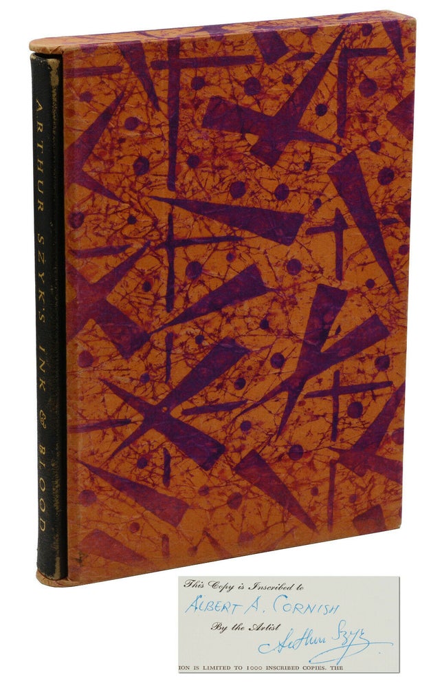 Item #140938640 Ink & Blood: A Book of Drawings. Arthur Szyk, Struthers Burt, Preface.