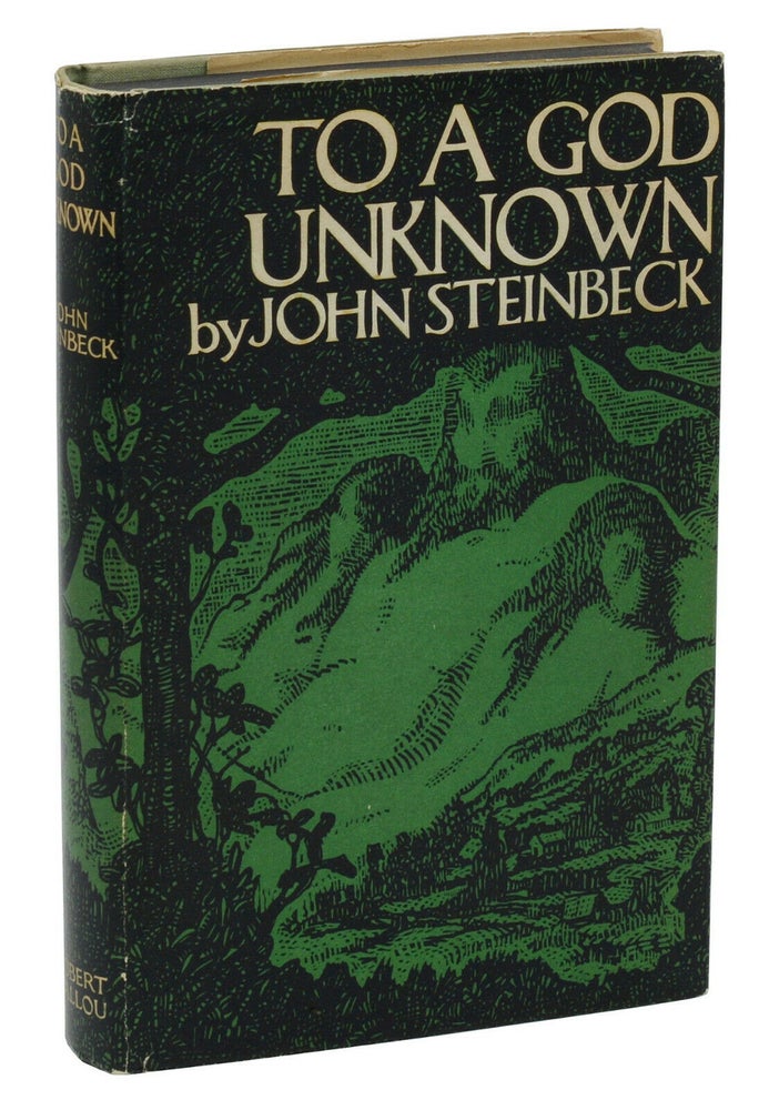 Item #140938668 To a God Unknown. John Steinbeck.