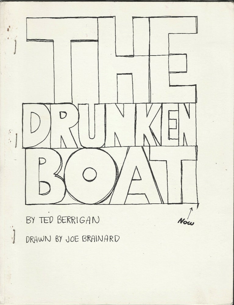 Item #140938725 The Drunken Boat. Ted Berrigan, Joe Brainard, Illustrations.