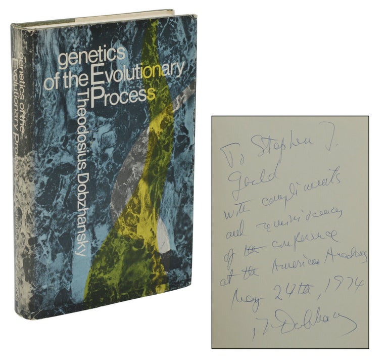 Item #140938736 Genetics of the Evolutionary Process. Theodosius Dobzhansky, Stephen Jay Gould.