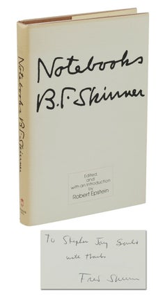 Item #140938739 Notebooks. B. F. Skinner, Stephen Jay Gould