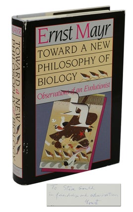 Item #140938742 Toward a New Philosophy of Biology. Ernst Mayr, Stephen Jay Gould