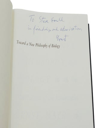 Toward a New Philosophy of Biology