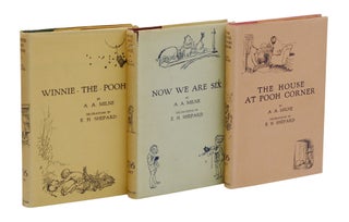 Item #140938745 Winnie the Pooh; Now We Are Six; The House at Pooh Corner. A. A. Milne, E. H....