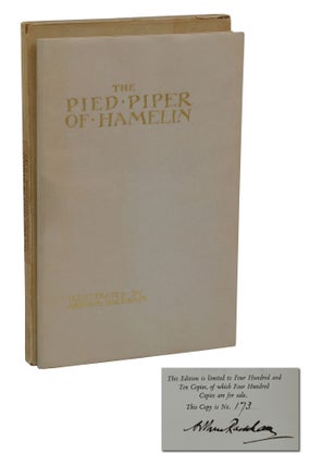 Item #140938877 The Pied Piper of Hamelin. Arthur Rackham, Robert Browning, Illustrations