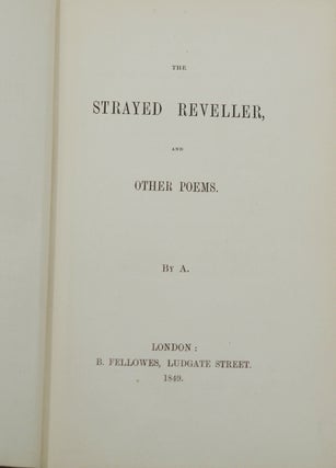 The Strayed Reveller and Other Poems