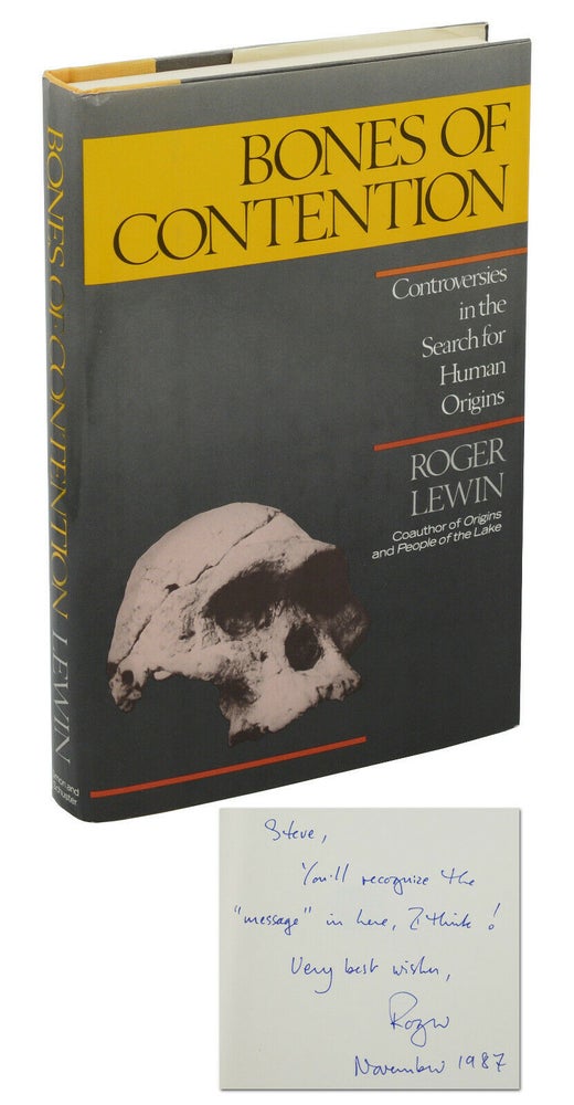 Item #140938958 Bones of Contention: Controversies in the Search for Human Origins. Roger Lewin, Stephen Jay Gould.