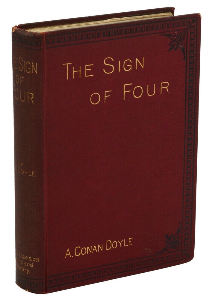 Item #140938960 The Sign of Four. Arthur Conan Doyle, Charles Kerr, Illustrations.