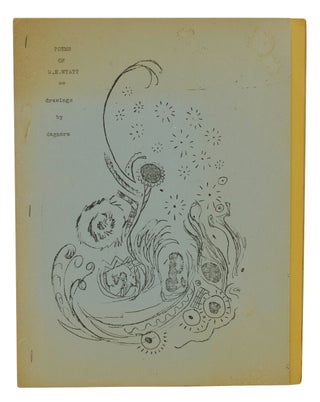 Item #140939023 Poems of W. E. Wyatt. W. E. Wyatt, Dagmara, Illustrations
