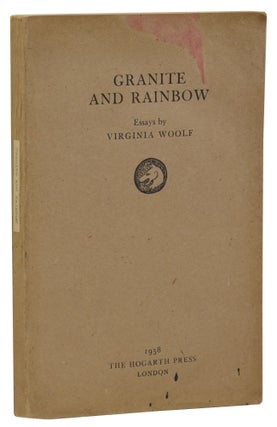 Item #140939054 Granite and Rainbow. Virginia Woolf