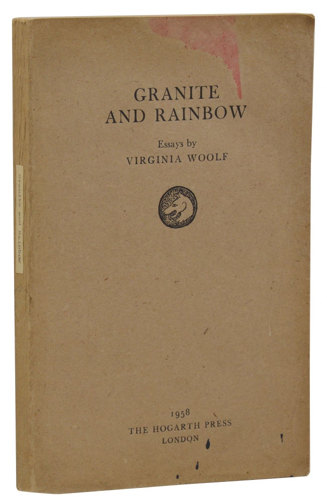 Item #140939054 Granite and Rainbow. Virginia Woolf.